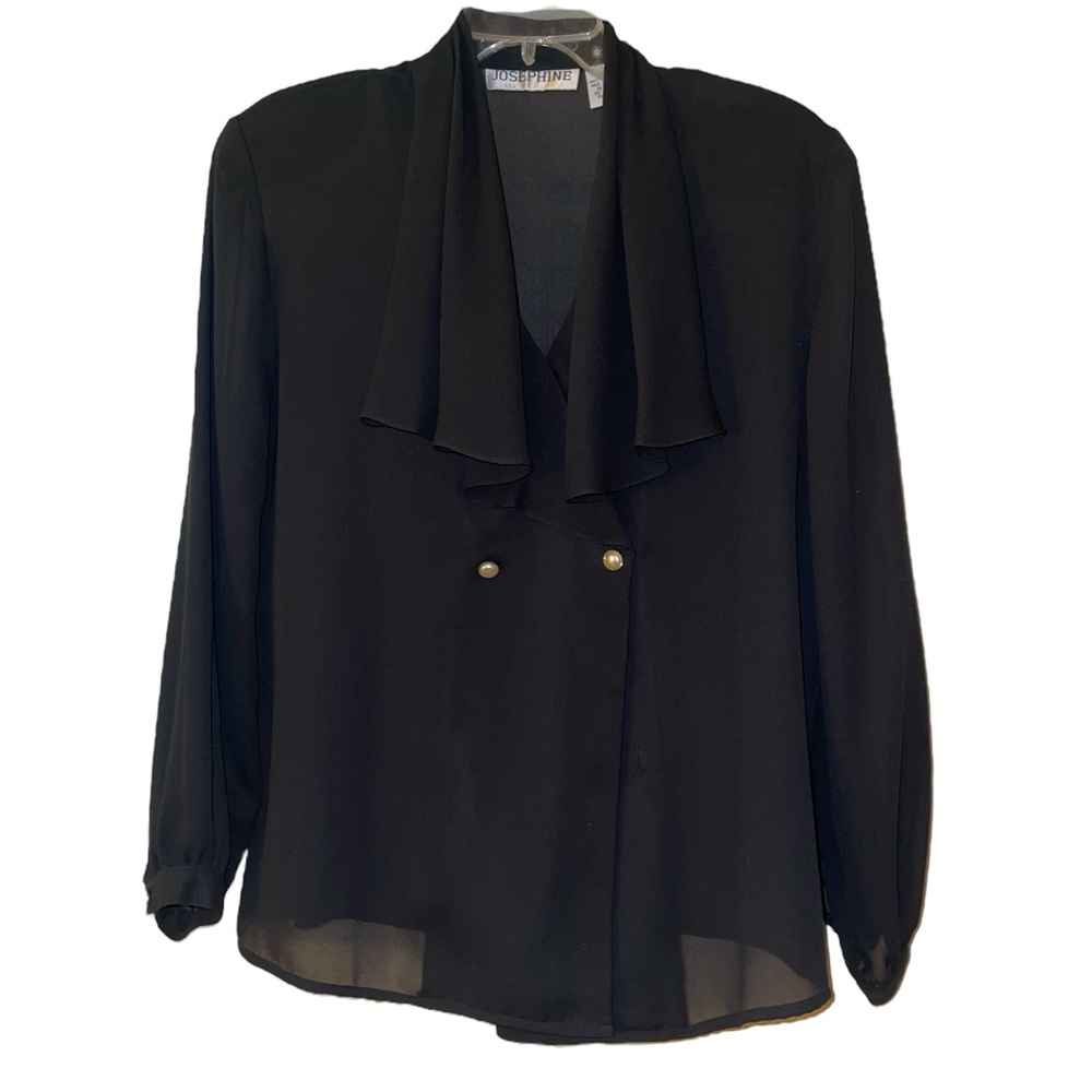 Josephine Black Women's Blouse